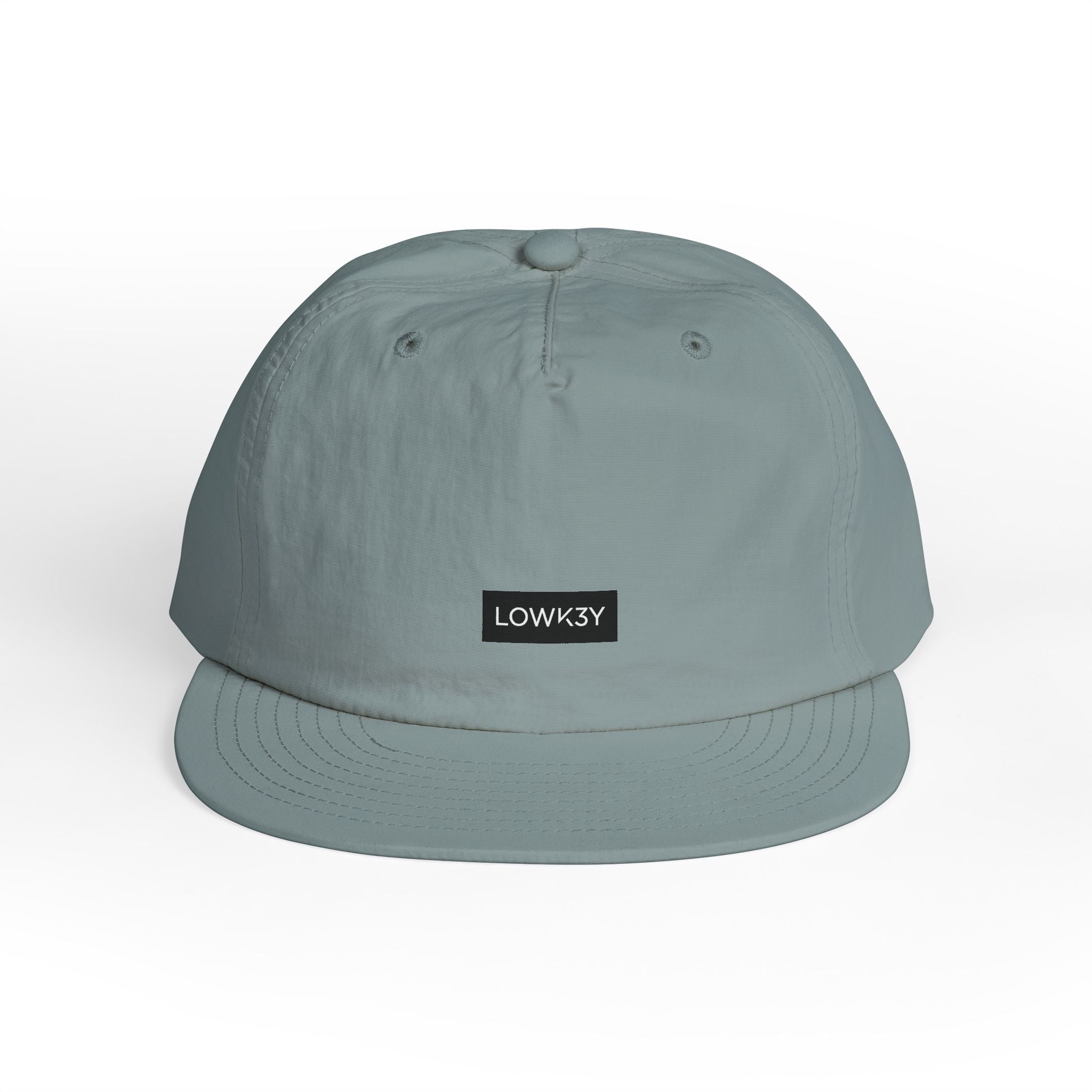 LOWK3Y Surf Cap - LOWK3Y Logo Cotton Snapback Hat