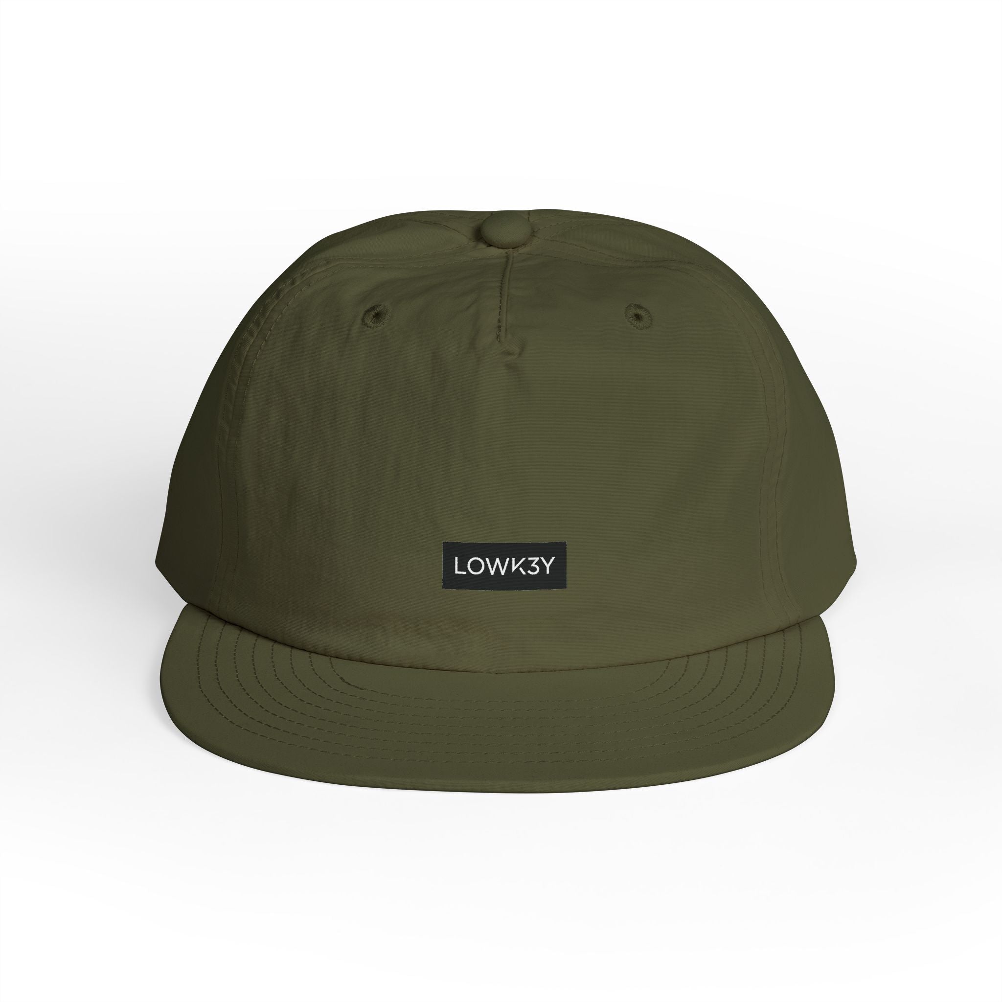 LOWK3Y Surf Cap - LOWK3Y Logo Cotton Snapback Hat