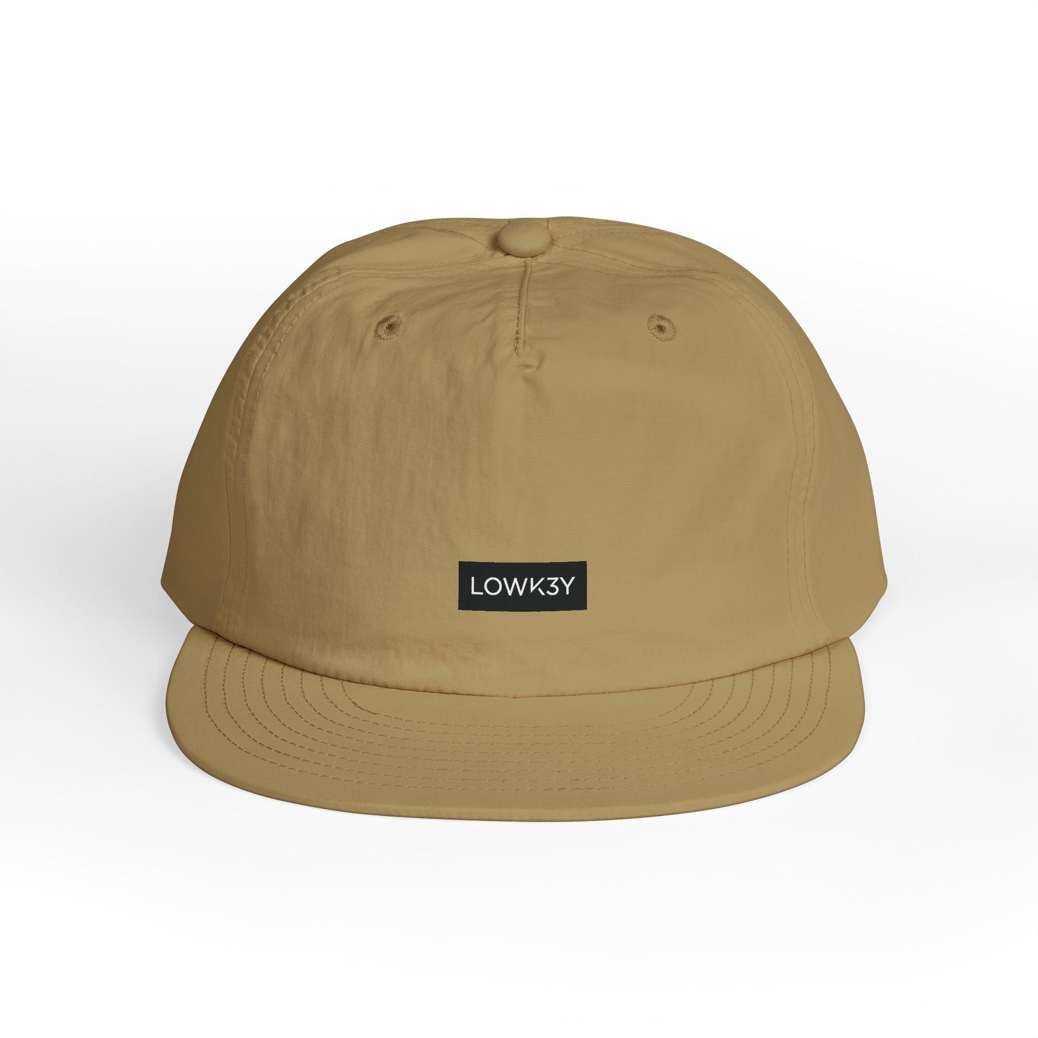 LOWK3Y Surf Cap - LOWK3Y Logo Cotton Snapback Hat