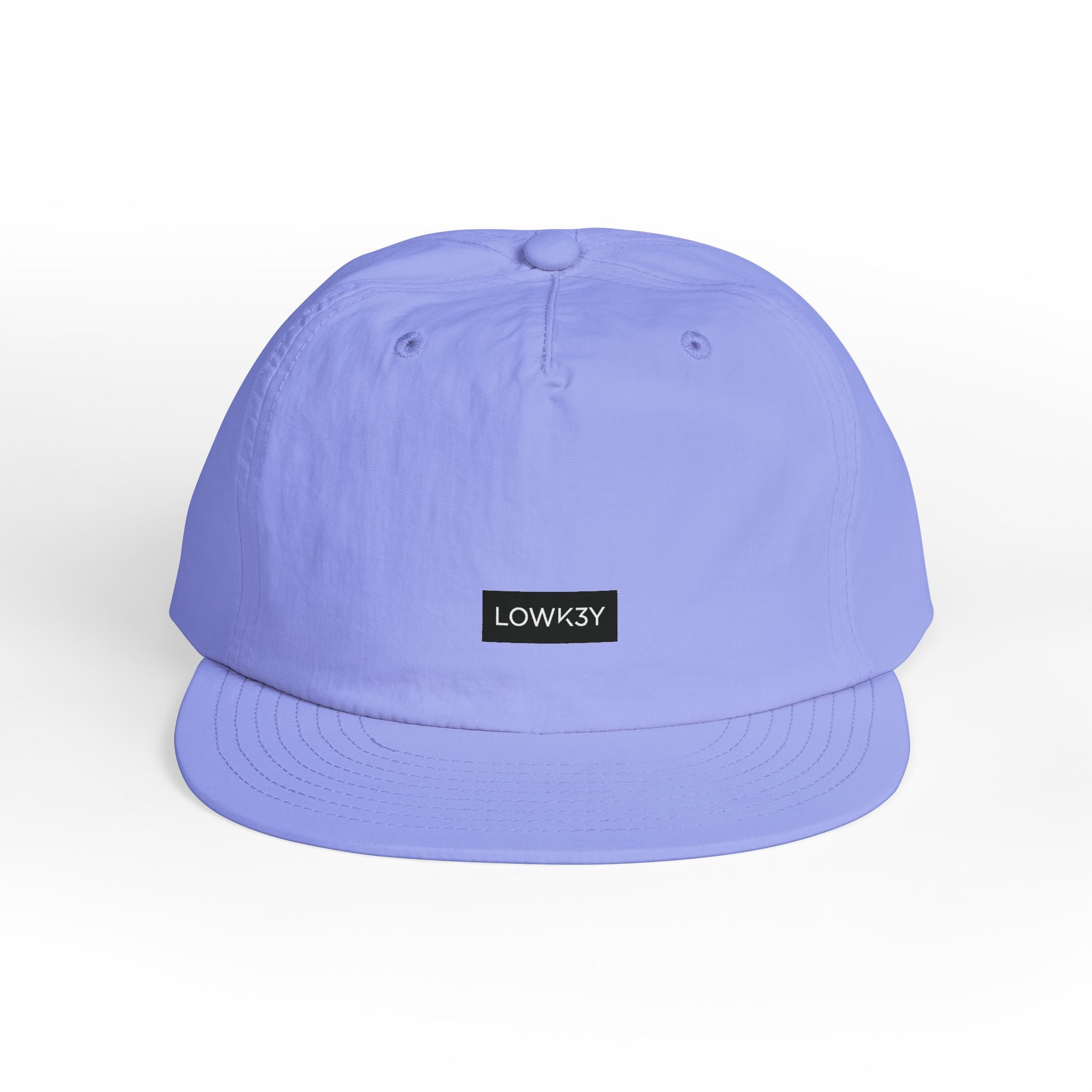 LOWK3Y Surf Cap - LOWK3Y Logo Cotton Snapback Hat