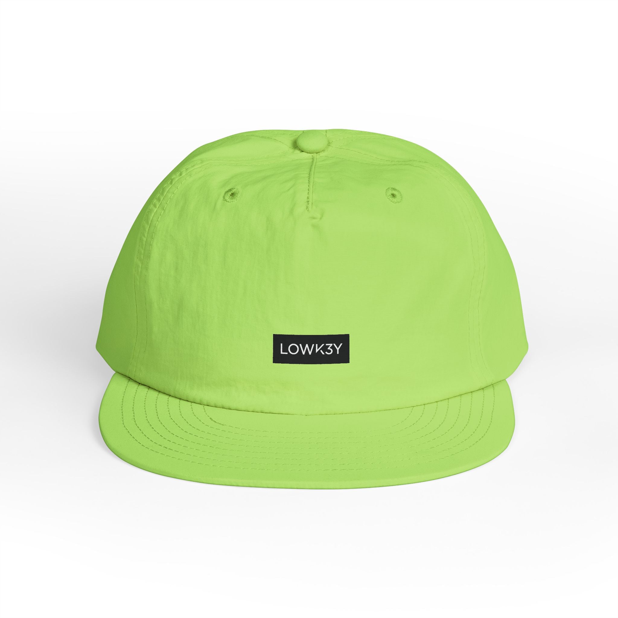 LOWK3Y Surf Cap - LOWK3Y Logo Cotton Snapback Hat