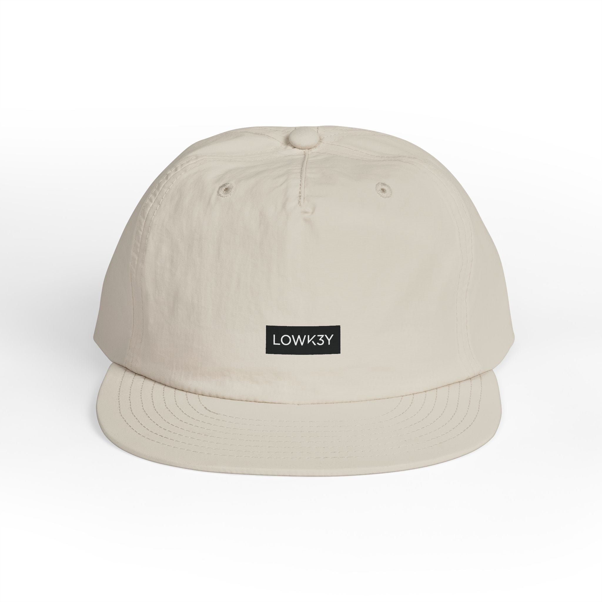 LOWK3Y Surf Cap - LOWK3Y Logo Cotton Snapback Hat