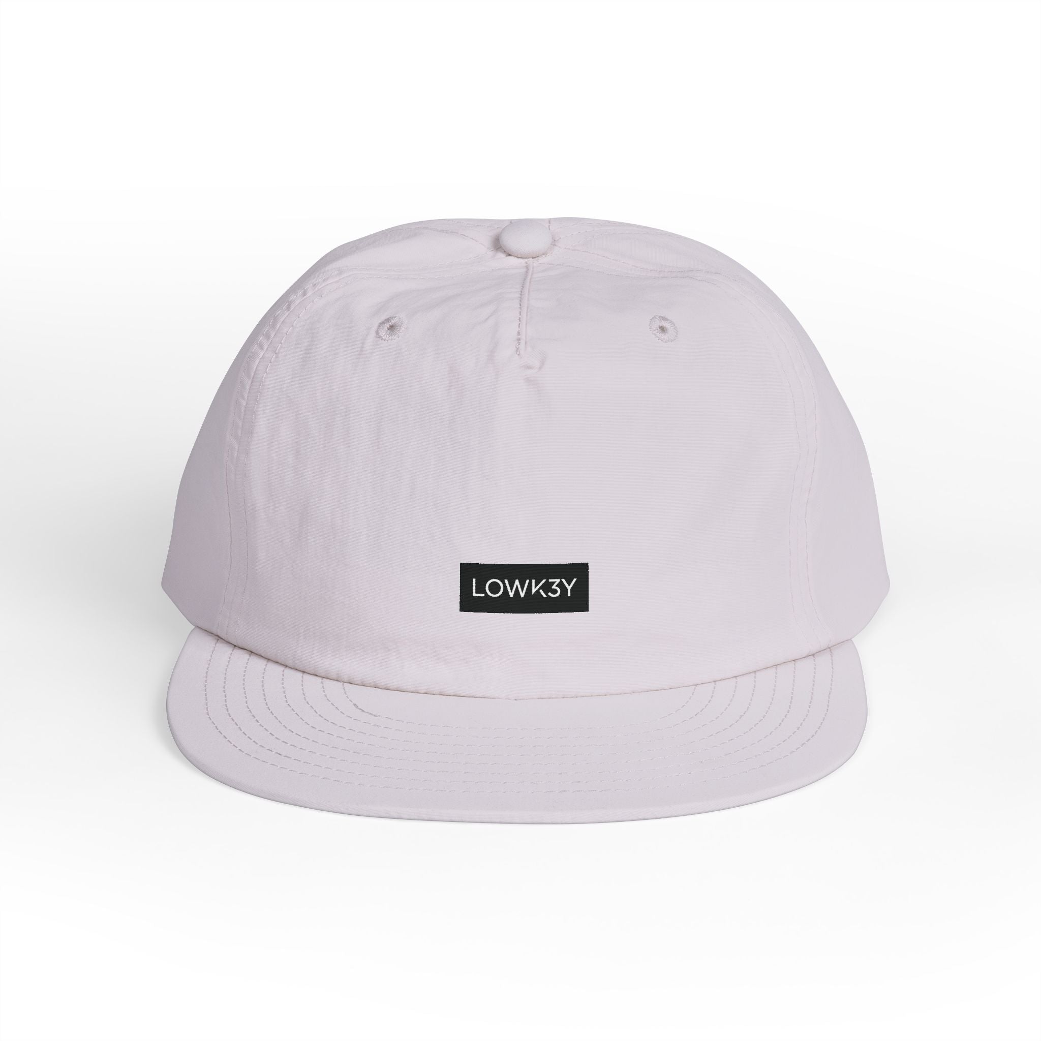 LOWK3Y Surf Cap - LOWK3Y Logo Cotton Snapback Hat