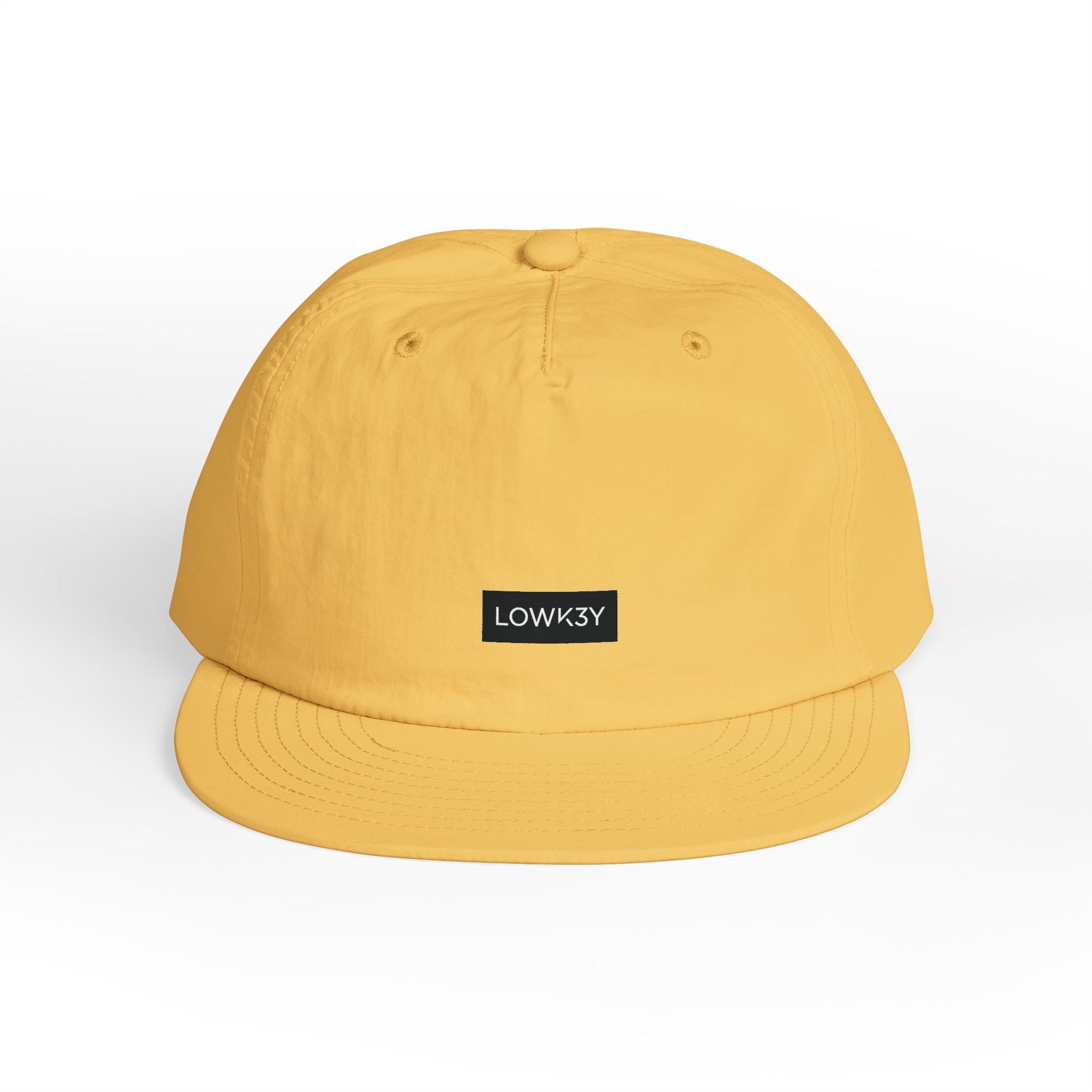 LOWK3Y Surf Cap - LOWK3Y Logo Cotton Snapback Hat