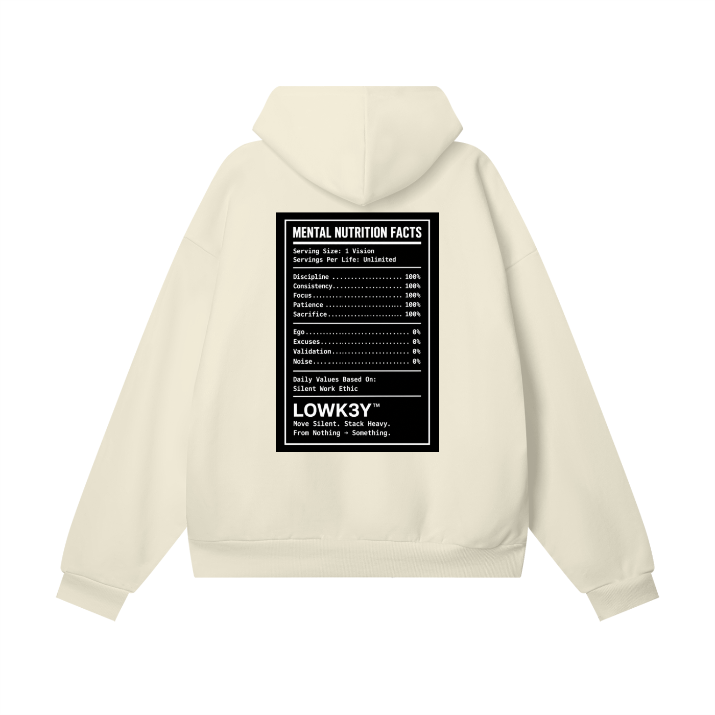 hoodie,qr,qrcode,facts,nutritionalfacts