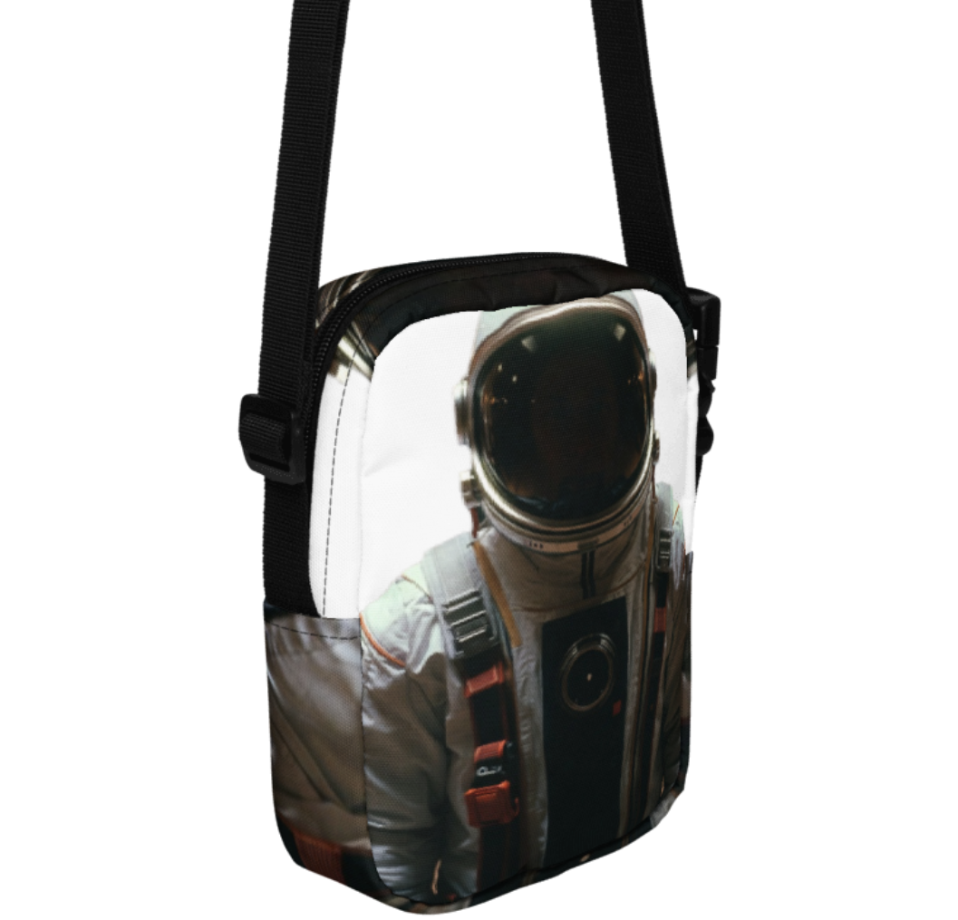 "MOON MAN" : Utility Crossbody Bag