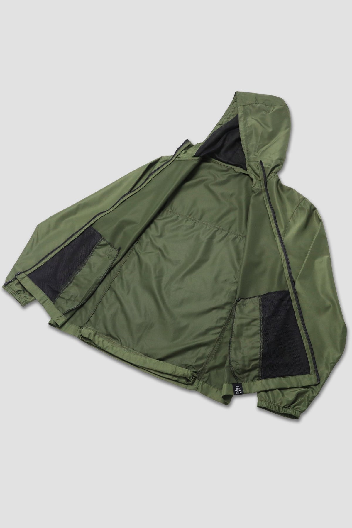 LOWK3Y x QUIKFLIP WINDBREAKER BACKPACK : Dryflip Windbreaker (Tactical Green)