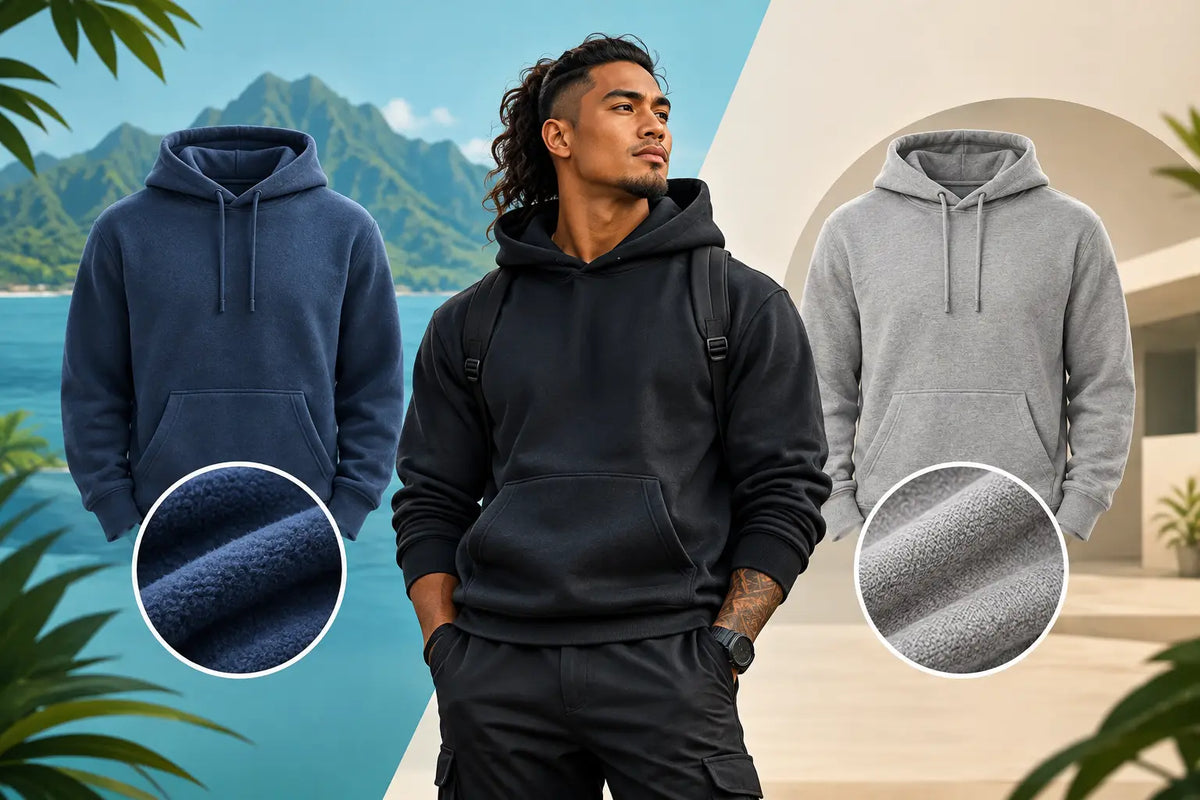 Fleece Hoodies vs French Terry: What Wins?