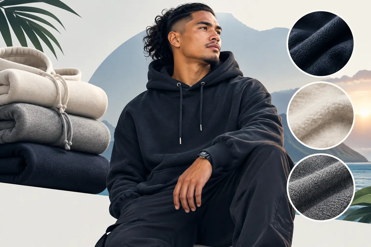 Premium Hoodie Fabric Guide for Heavyweight Feel
