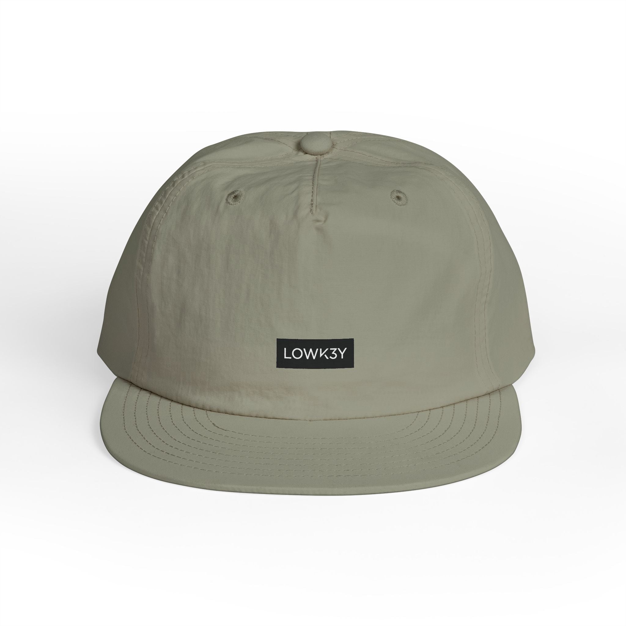LOWK3Y Surf Cap - LOWK3Y Logo Cotton Snapback Hat
