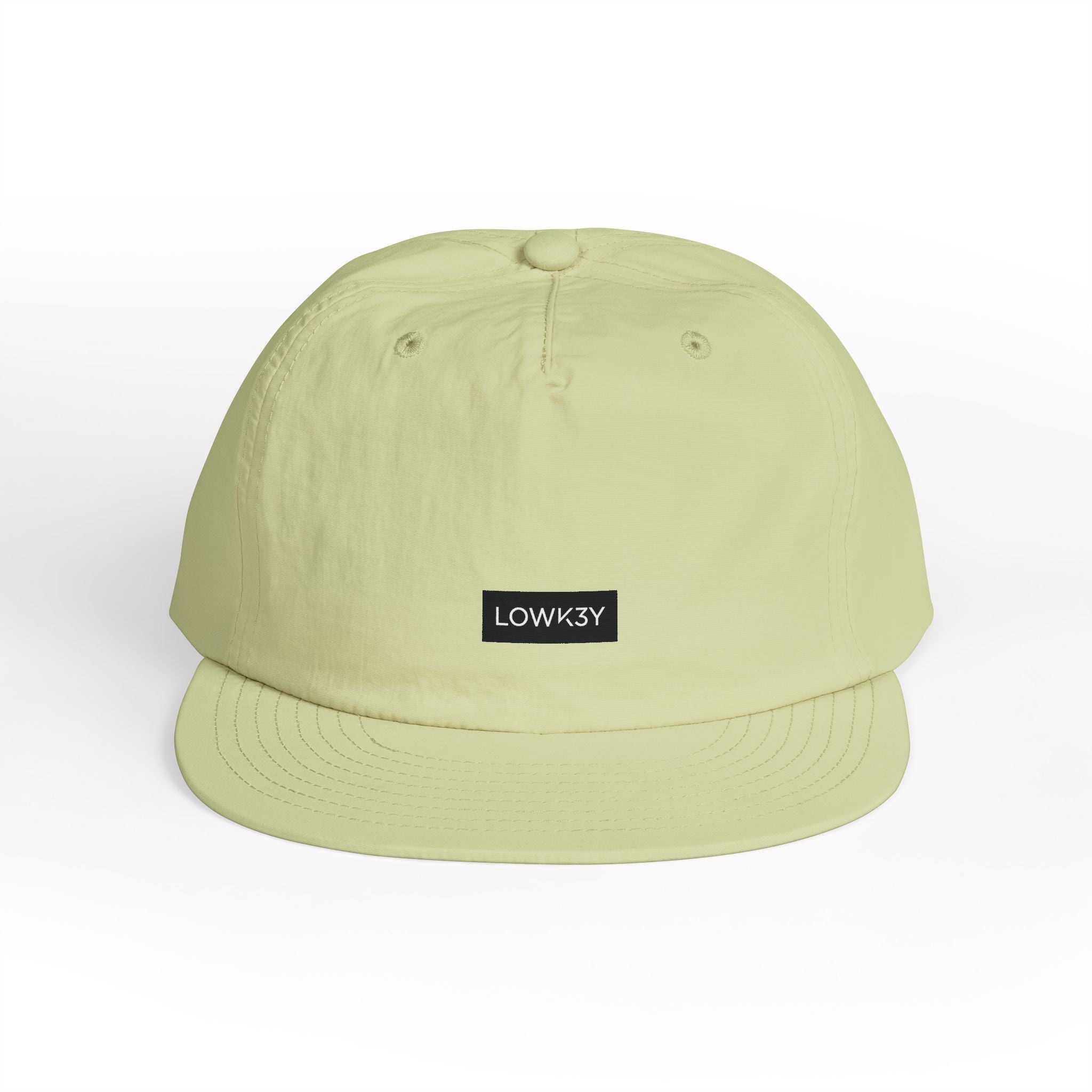 LOWK3Y Surf Cap - LOWK3Y Logo Cotton Snapback Hat
