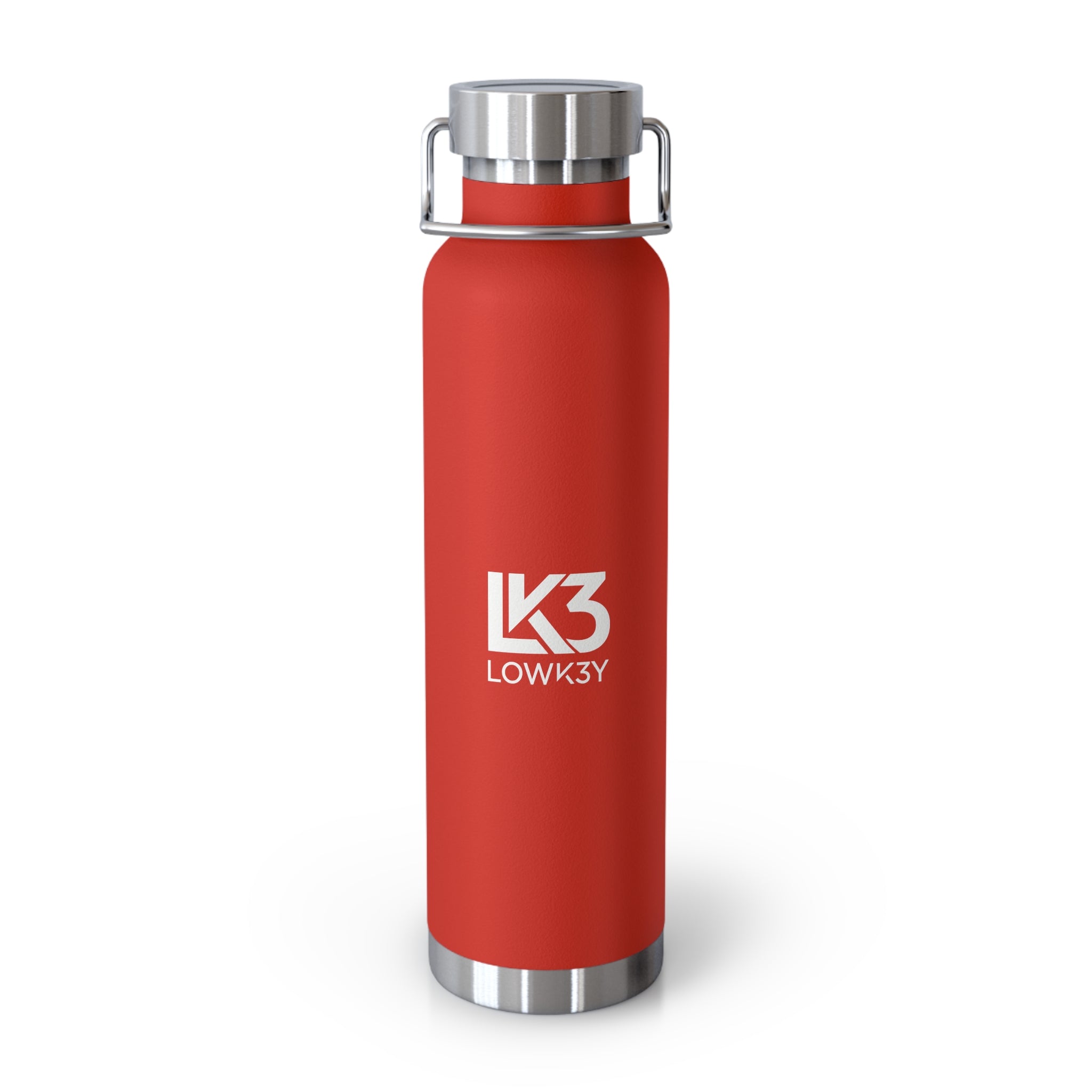 LOWK3Y THERMAL : 22oz Copper Vacuum Insulated Thermal Bottle - Stainless Travel Flask
