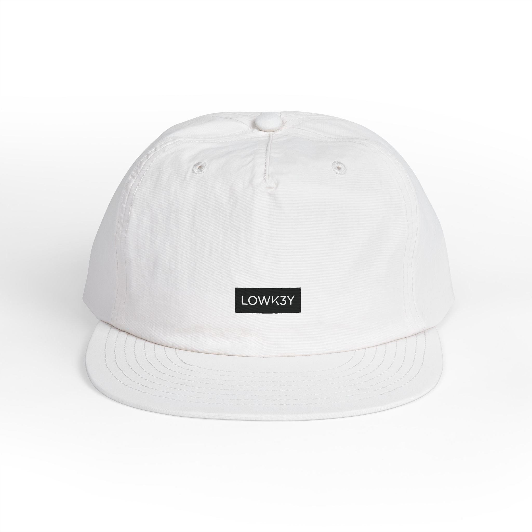 LOWK3Y Surf Cap - LOWK3Y Logo Cotton Snapback Hat