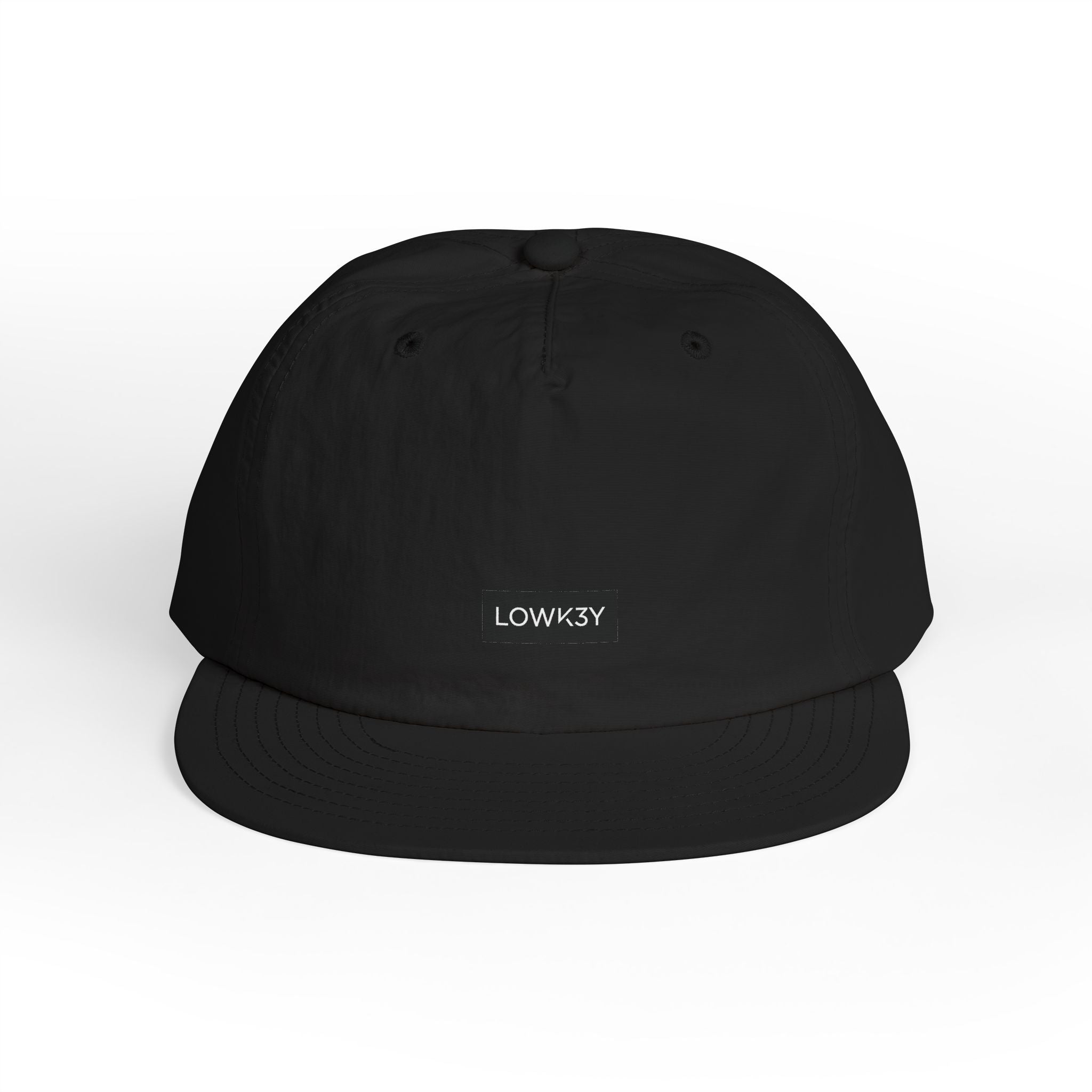 LOWK3Y Surf Cap - LOWK3Y Logo Cotton Snapback Hat