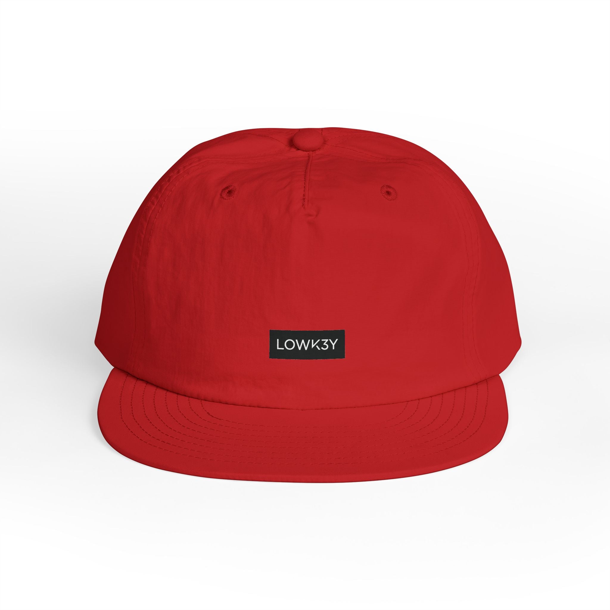 LOWK3Y Surf Cap - LOWK3Y Logo Cotton Snapback Hat
