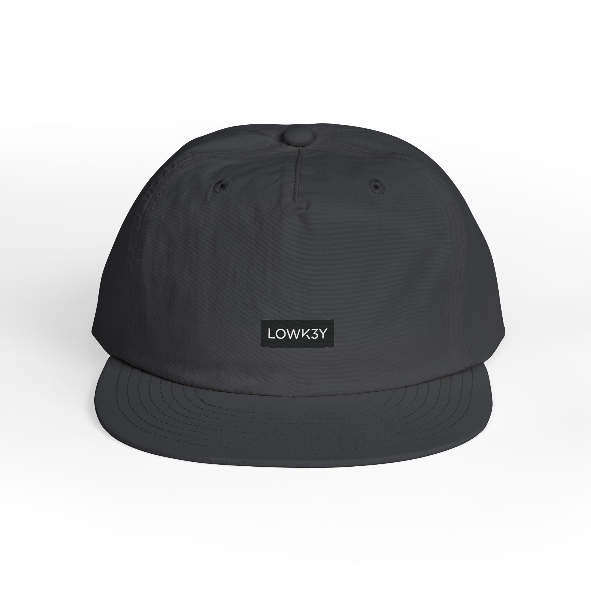 LOWK3Y Surf Cap - LOWK3Y Logo Cotton Snapback Hat