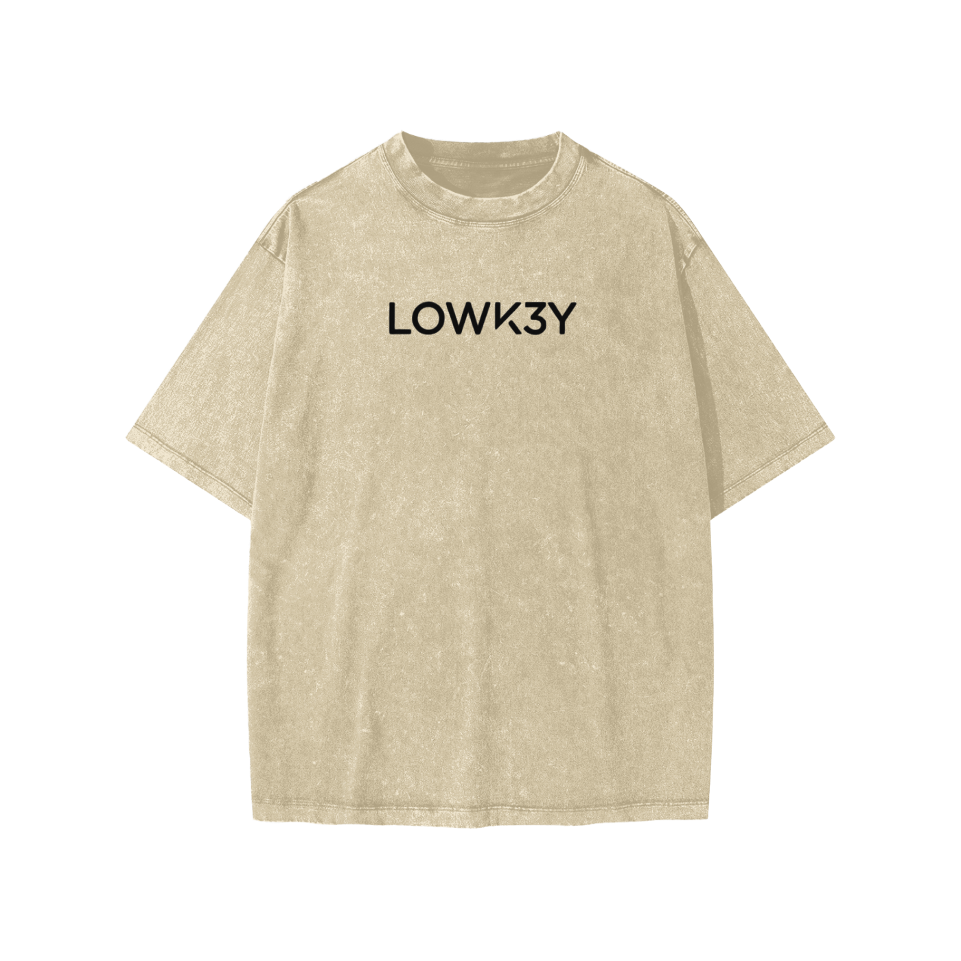 *KIDS* LUX CASUAL VINTAGE TEE (BLACK SCRIB) : Snow Washed Kids' T-Shirt