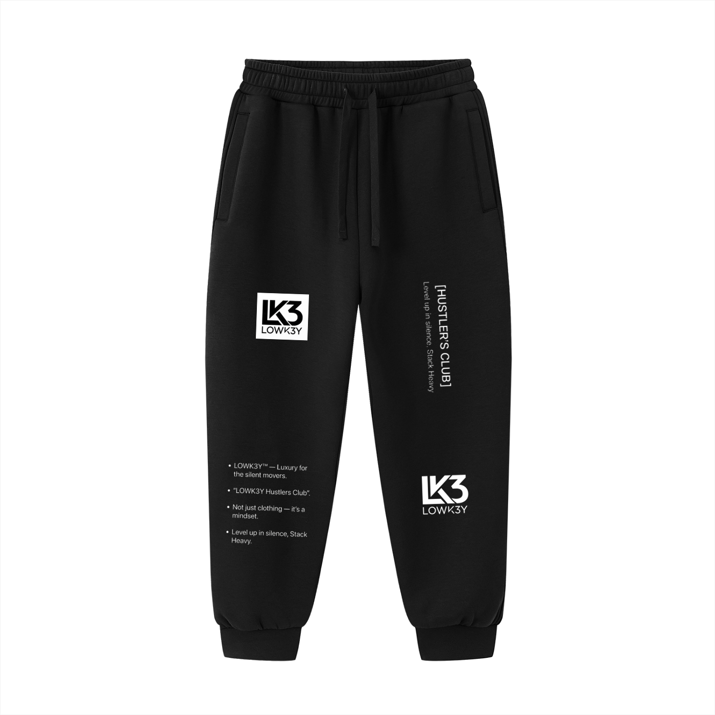 sweatpants,icon logo,dual logo