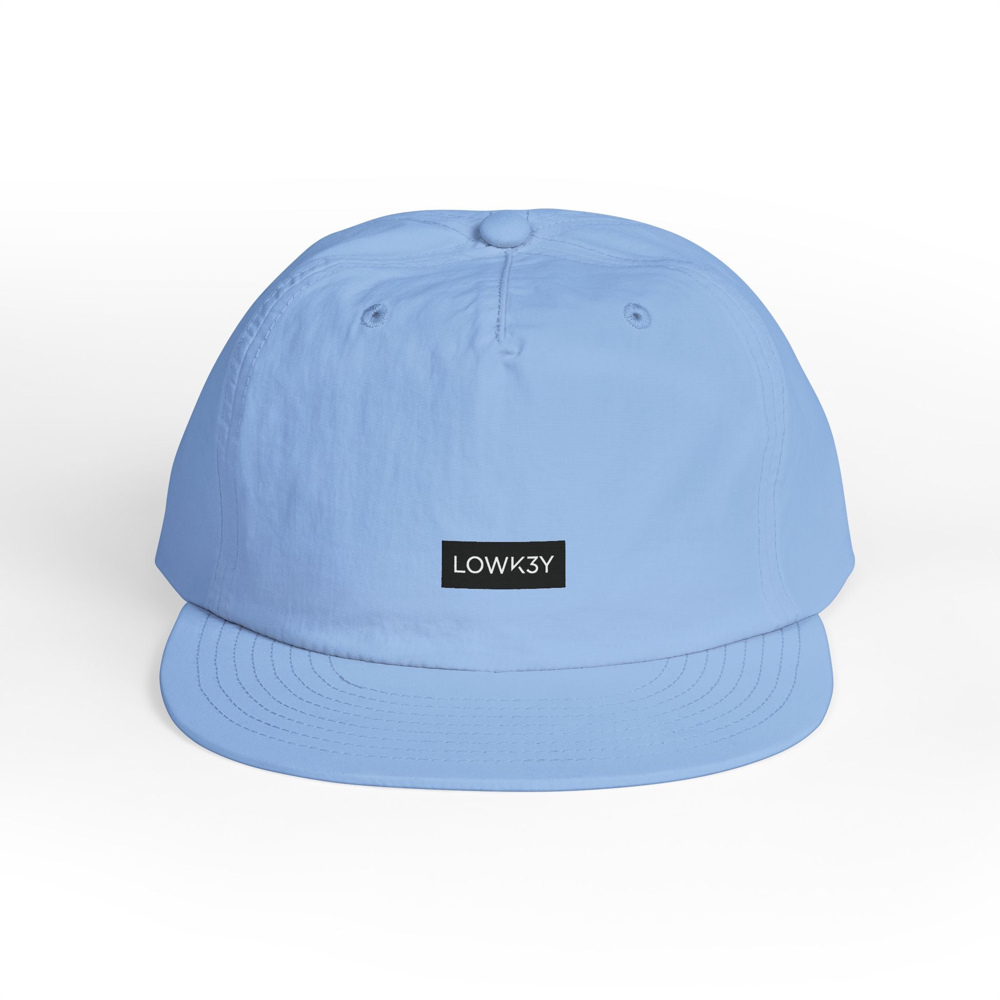LOWK3Y Surf Cap - LOWK3Y Logo Cotton Snapback Hat