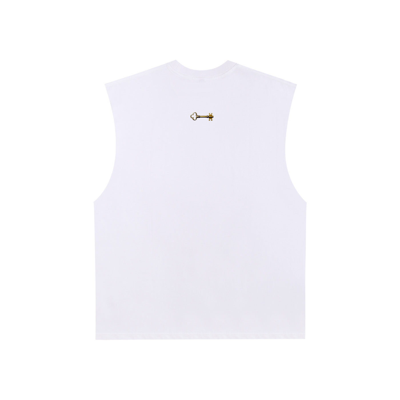 CLASSIC CUT SLEEVE (BLACK SCRIB) "GEN 1" : Edge Cotton Tank Top