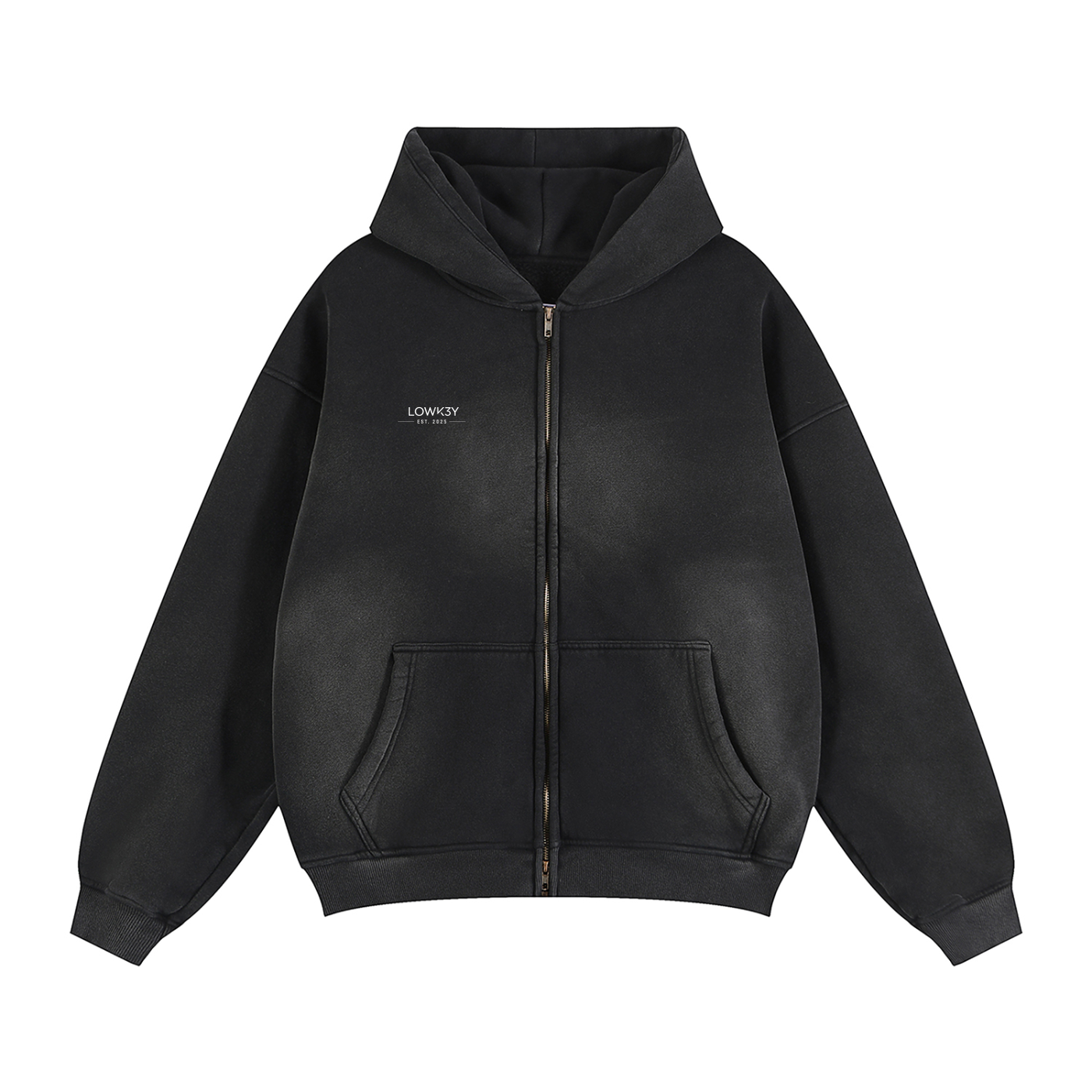 Hoodie,Zipper,NY,EST 2025,lowk3y,ny represent