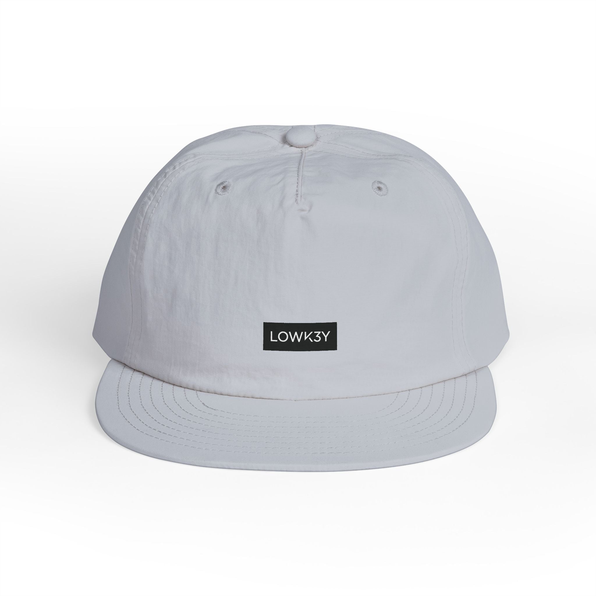 LOWK3Y Surf Cap - LOWK3Y Logo Cotton Snapback Hat