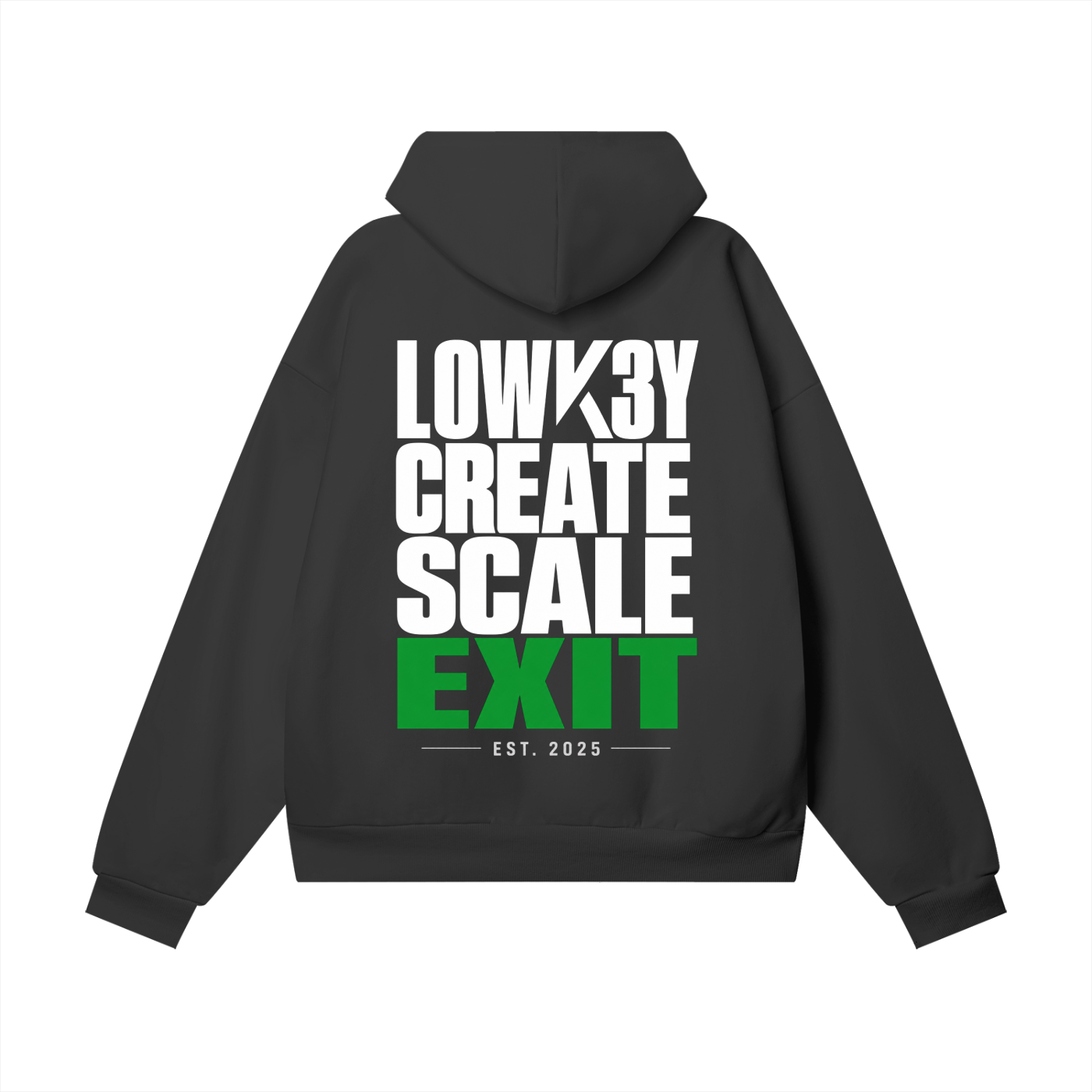 createsellexit,exithoodie,exit,lowk3yhoodie