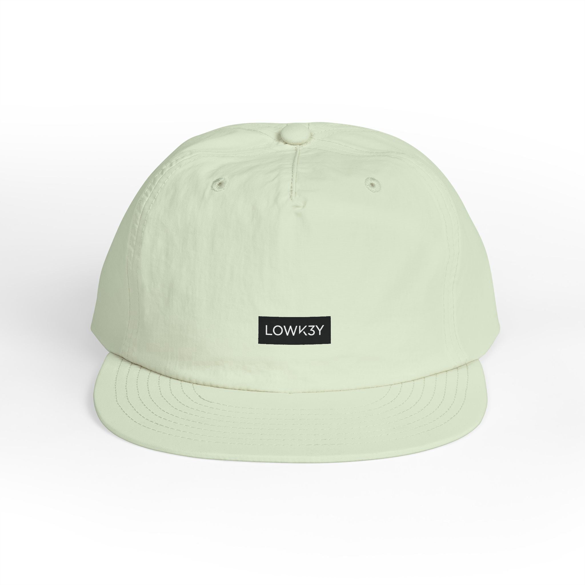LOWK3Y Surf Cap - LOWK3Y Logo Cotton Snapback Hat