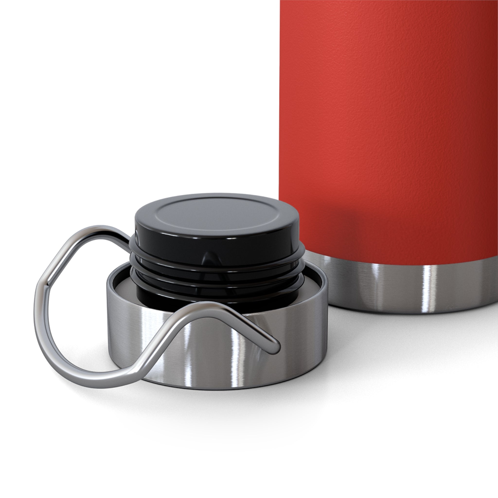 LOWK3Y THERMOS : 22oz Copper Vacuum Insulated Thermal Bottle - Stainless Travel Flask