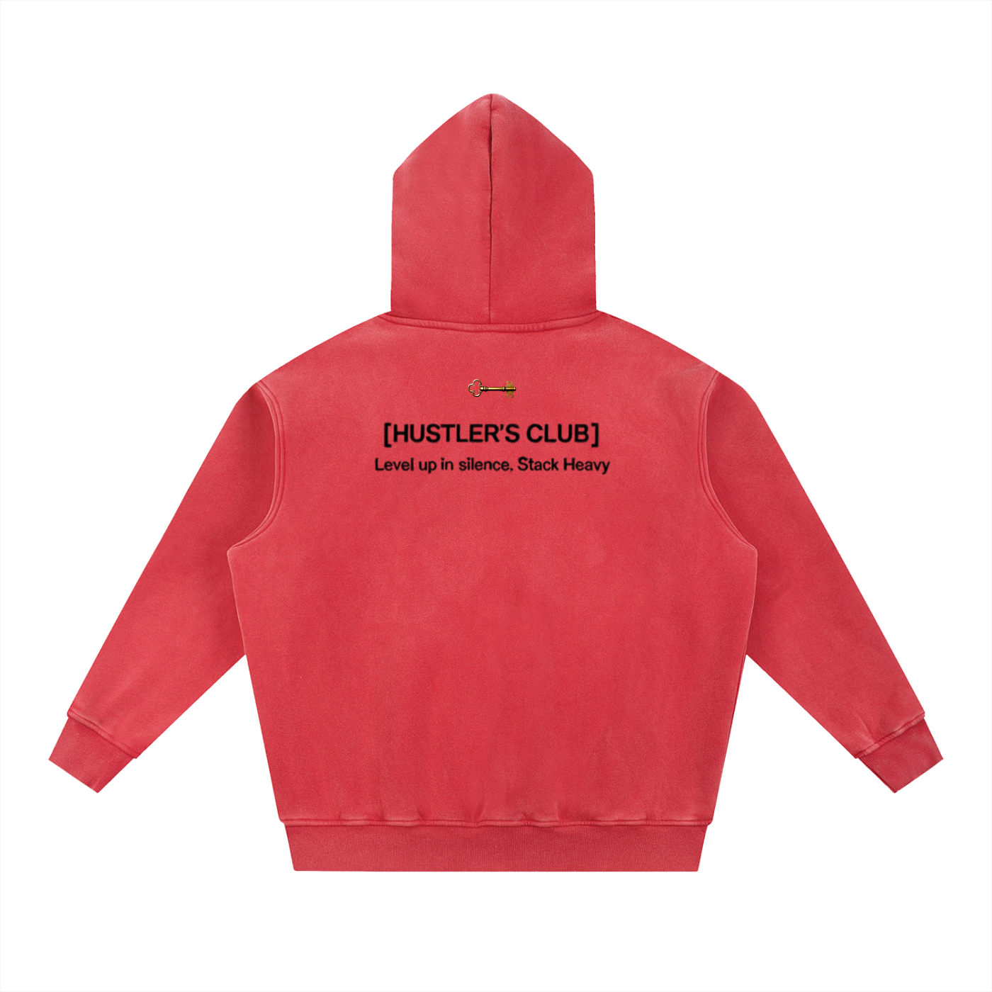 CLASSIC "GEN 2" OVERSIZED HOODIE (BLACK SCRIB) : Snow Wash Fleece Oversize Hoodie