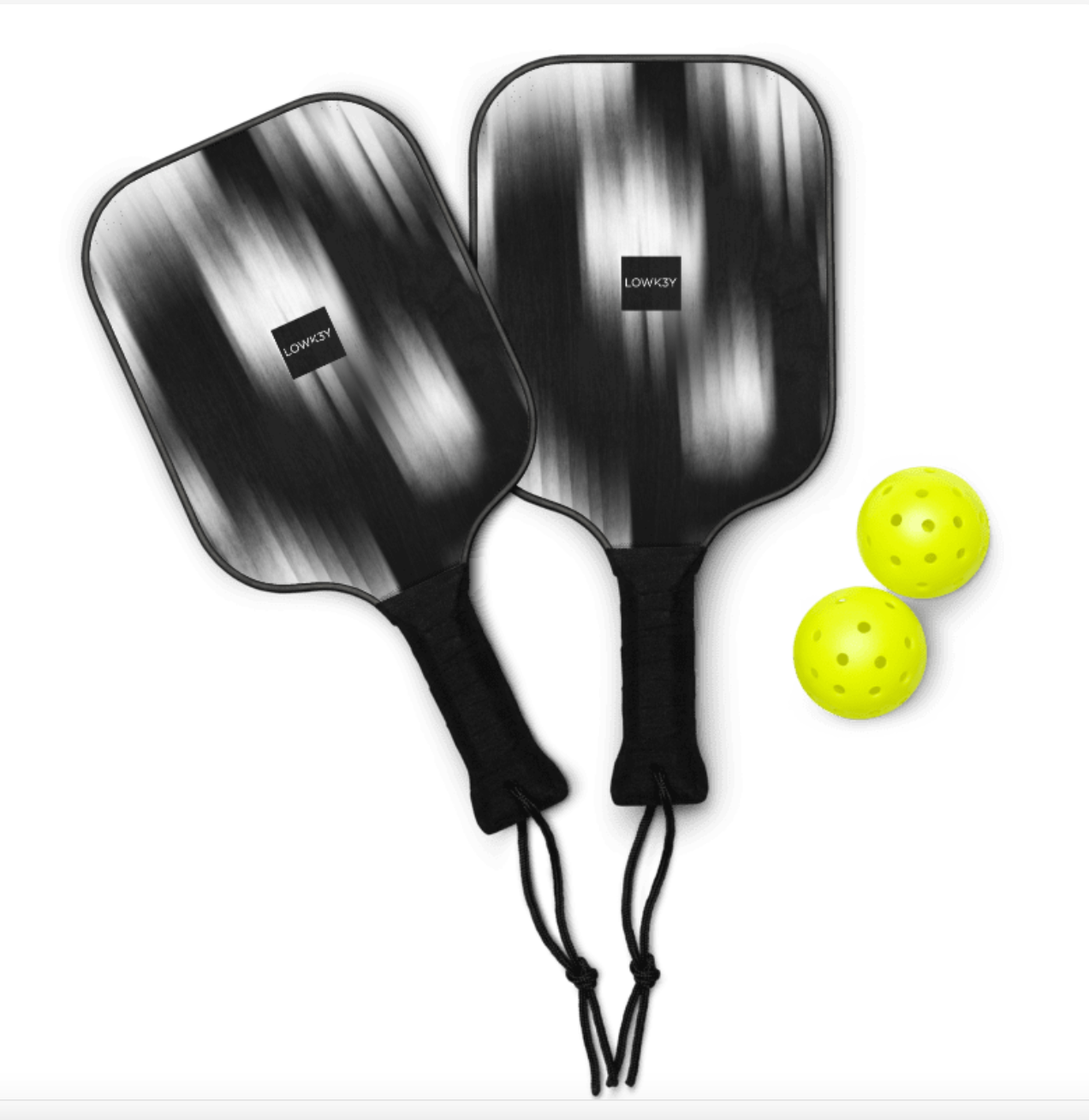 LOWK3Y PICKLEBALL PADDLE SET