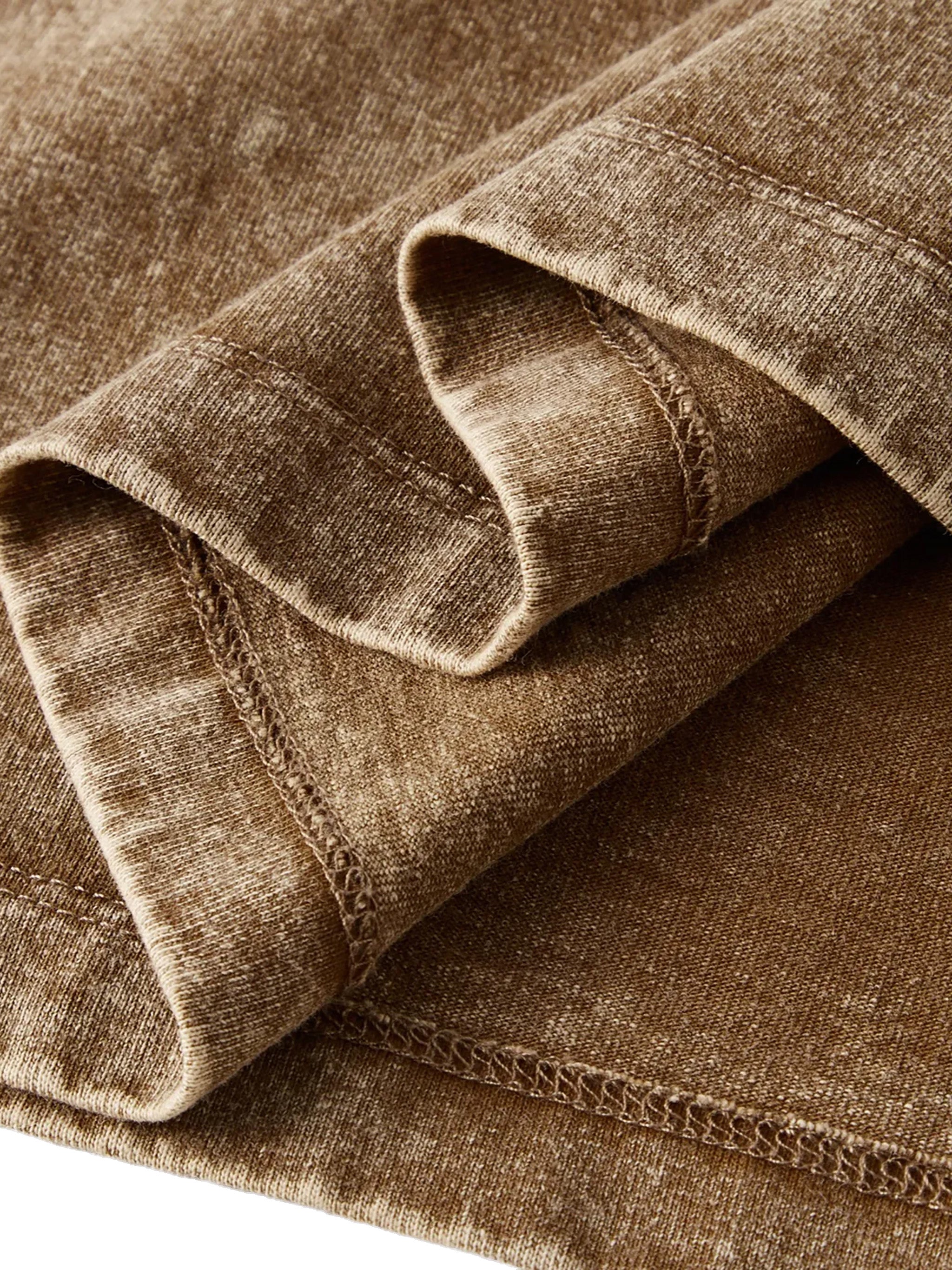 *KIDS* LUX CASUAL VINTAGE TEE (WHITE SCRIB) : Snow Washed Kids' T-Shirt