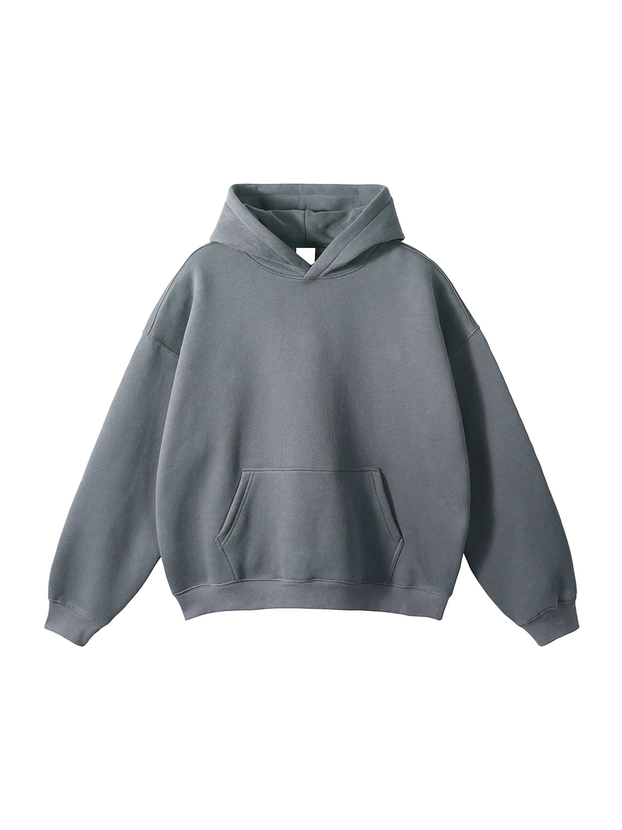 LOWK3Y "BEATS" (WHITE SCRIB) : Oversize Fleeced Hoodie