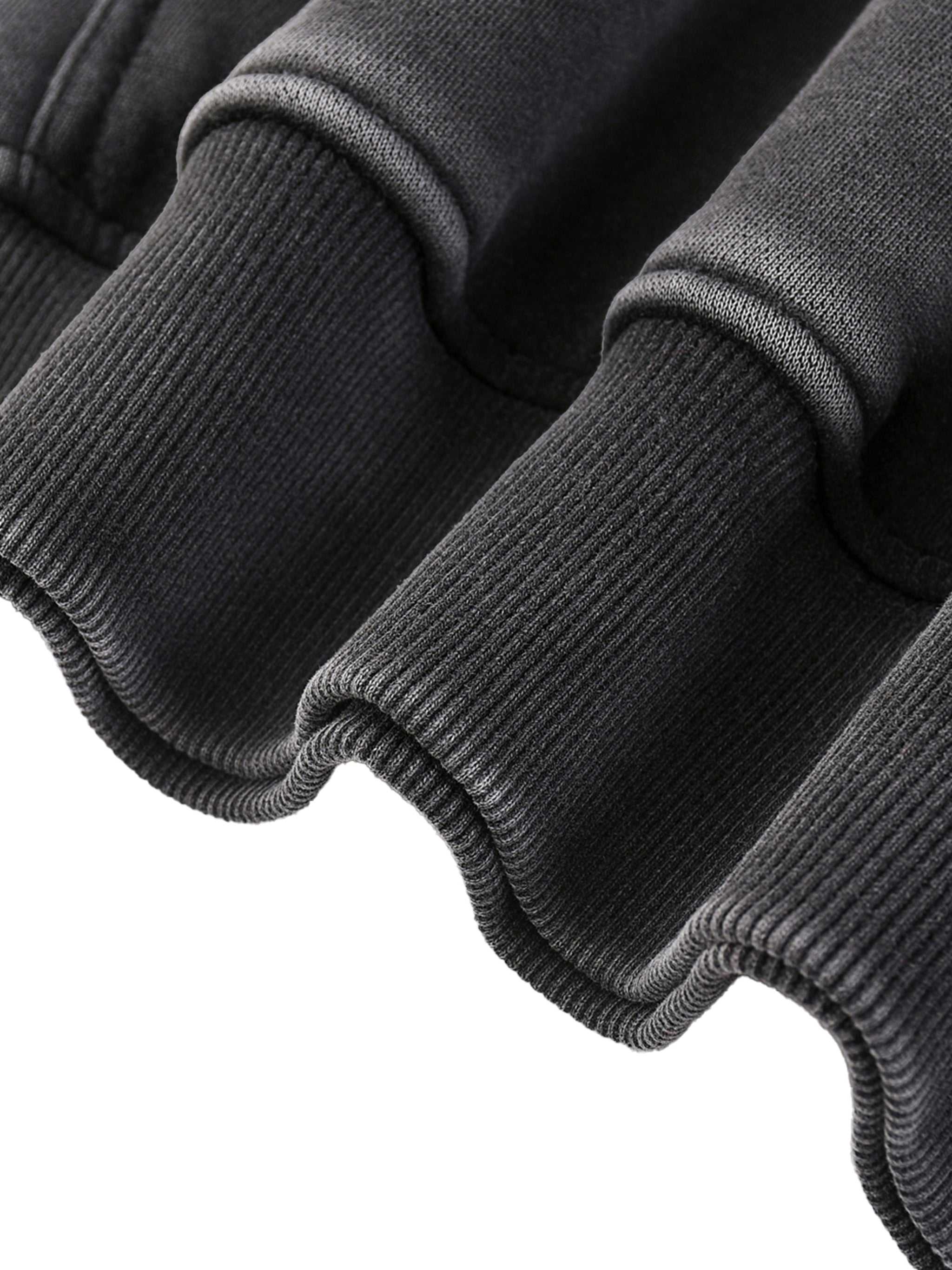 CLASSIC "GEN 2" OVERSIZED HOODIE (BLACK SCRIB) : Snow Wash Fleece Oversize Hoodie