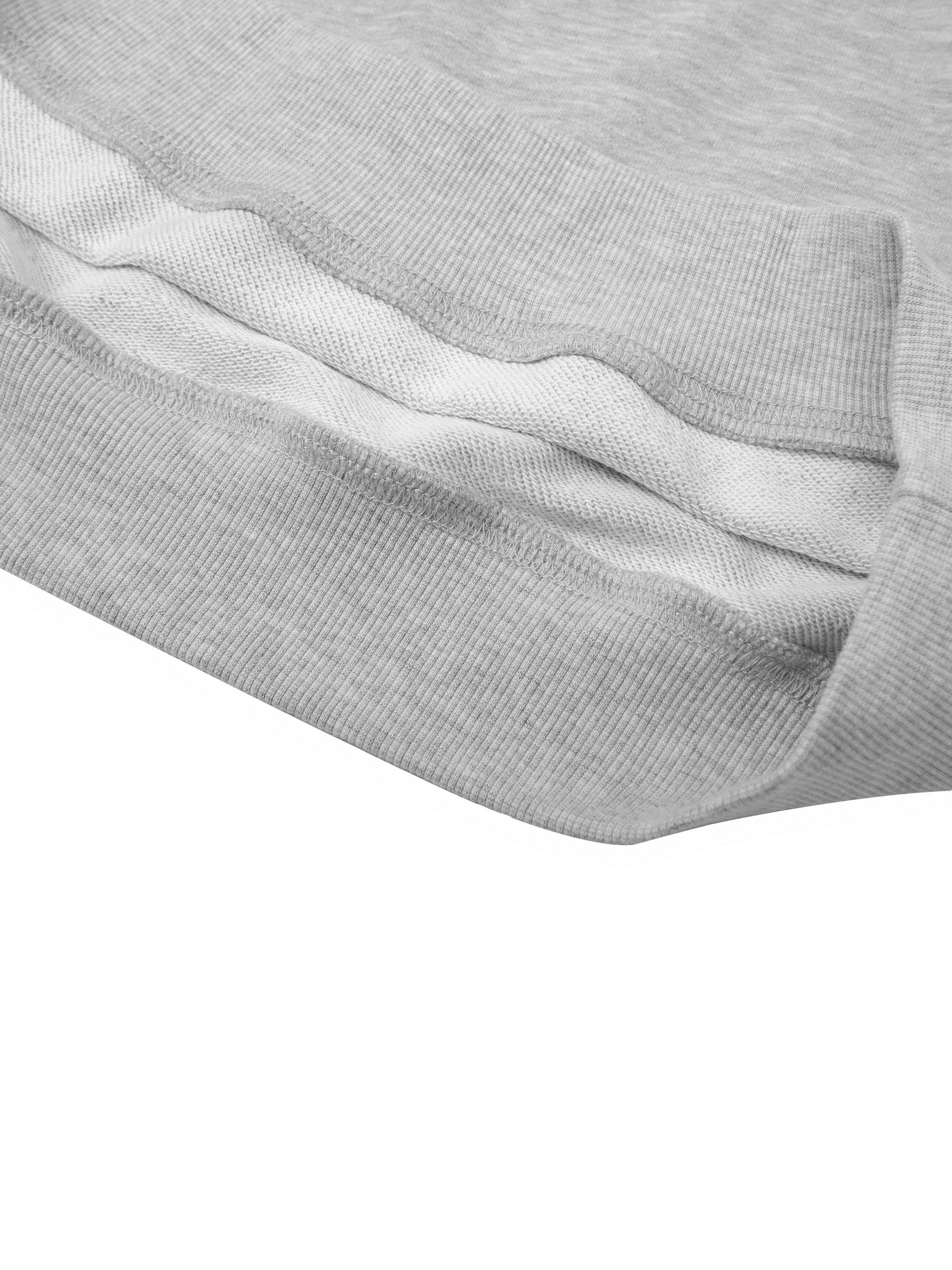 LIGHT WEIGHT CROP TOP : Essential Cropped Hoodie